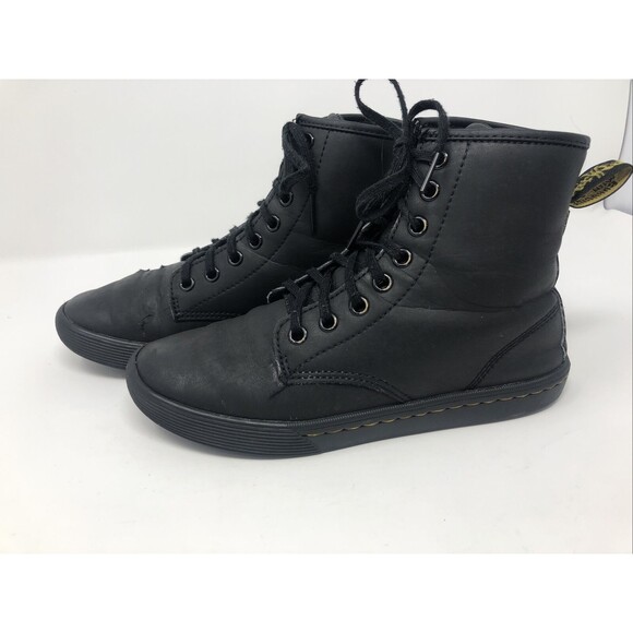 Dr. Martens Docs Doc Womens Sheridan Hightop Sneakers Boots Black 5 JY004 SK08U - Picture 9 of 12